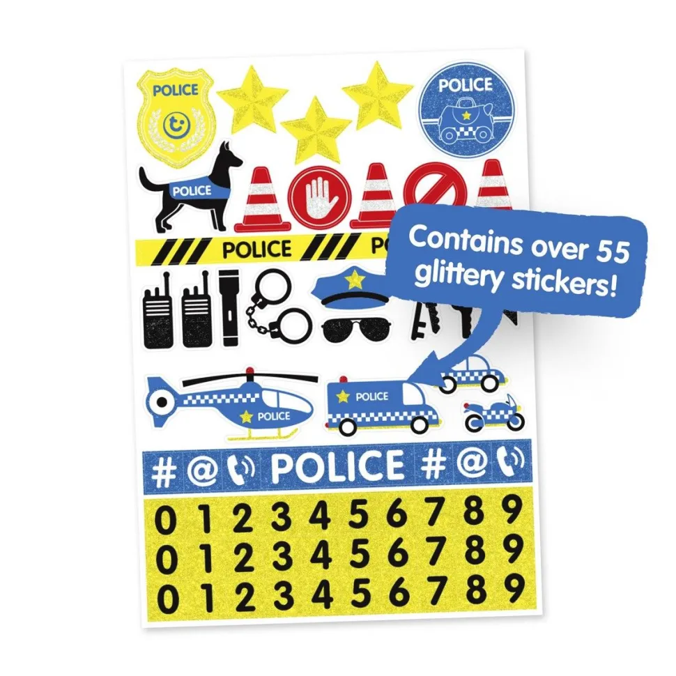 Valigia per bambini cavalcabile Trunki Percy the Police