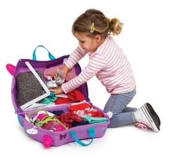 Valigia per bambini cavalcabile Trunki Cassie the Cat