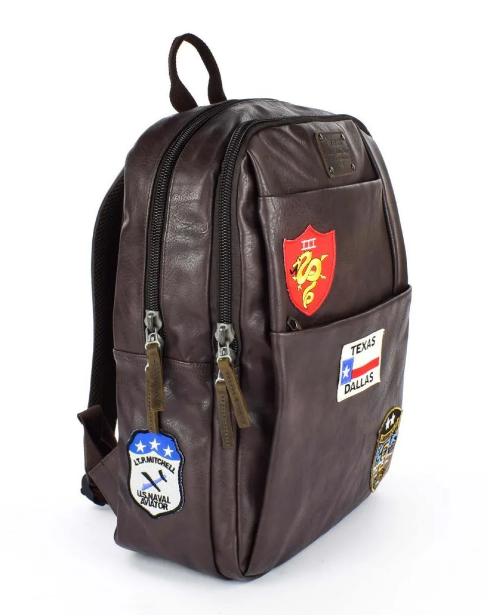 Zaino Avirex Maverick 17 Marrone