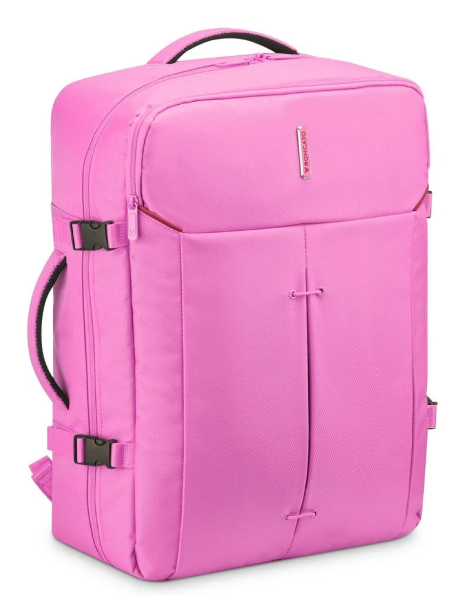 Zaino cabina Easyjet 45x36x18 Roncato Ironik 2.0 5326 Rosa