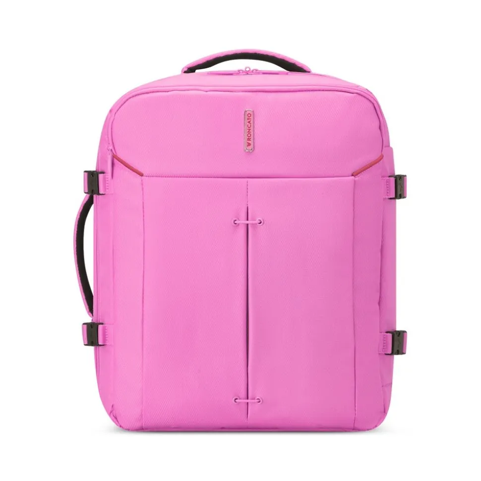 Zaino cabina Easyjet 45x36x18 Roncato Ironik 2.0 5326 Rosa