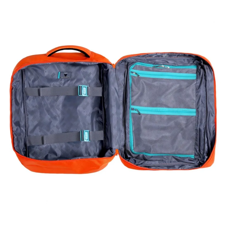 Zaino cabina Easyjet 45x36x18 Roncato Ironik 2.0 5326 Arancio