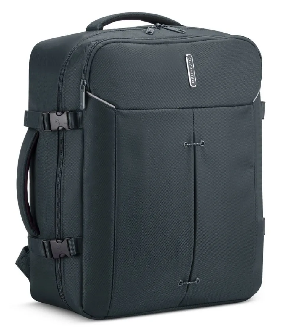 Zaino cabina Easyjet 45x36x18 Roncato Ironik 2.0 5326 Antracite