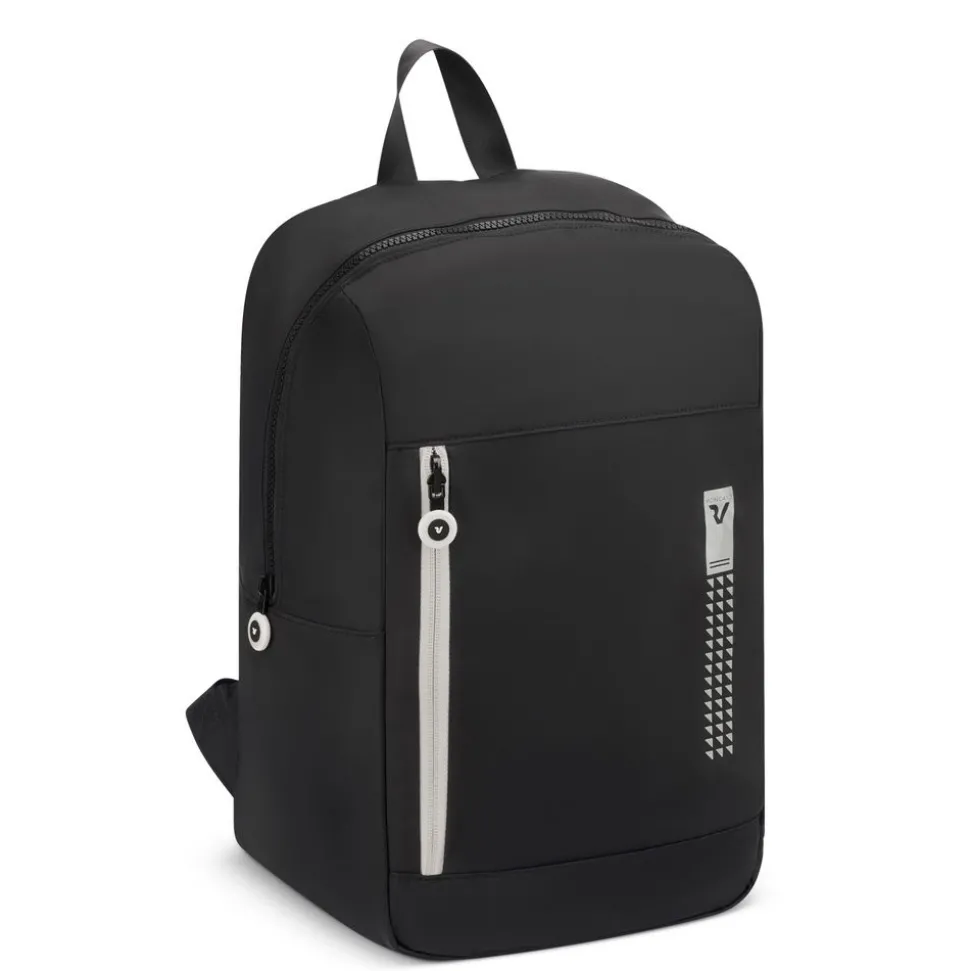 Zaino cabina pieghevole Ryanair 40x20x25 Roncato Compact 2010 Nero Fumo