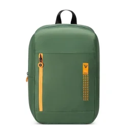 Zaino cabina pieghevole Ryanair 40x20x25 Roncato Compact Neon 2010 Verde Militare