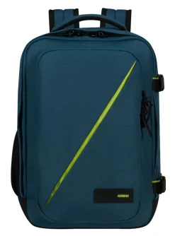 Zaino cabina Ryanair 40x20x25 American Tourister Take2Cabin S Harbor Blue