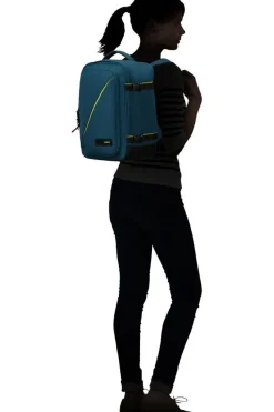 Zaino cabina Ryanair 40x20x25 American Tourister Take2Cabin S Harbor Blue