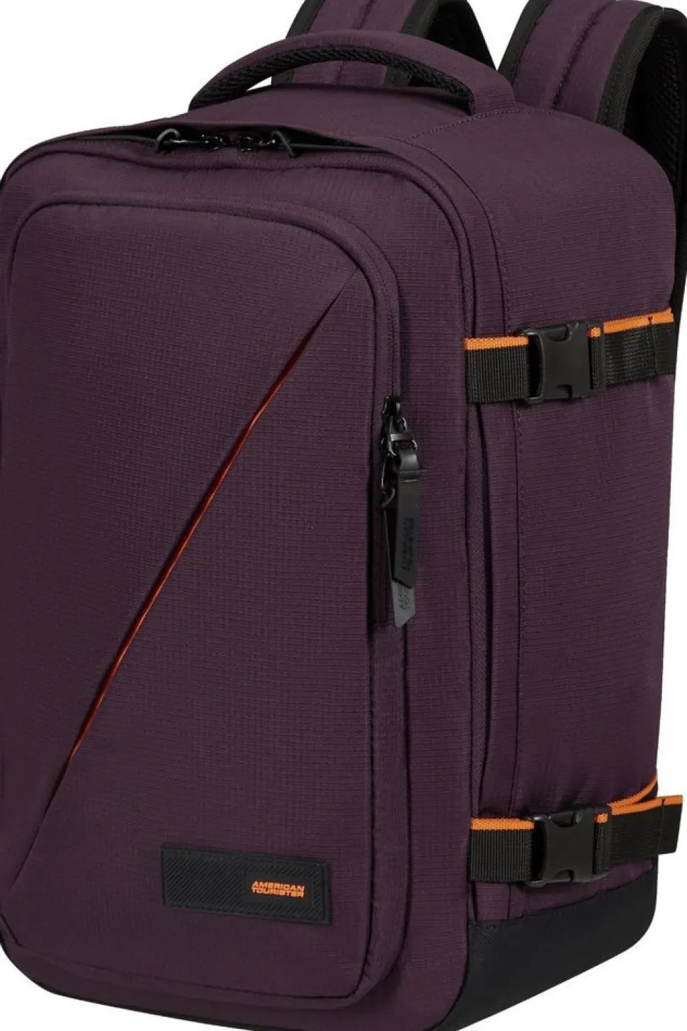 Zaino cabina Ryanair 40x20x25 American Tourister Take2Cabin S Dark Plum