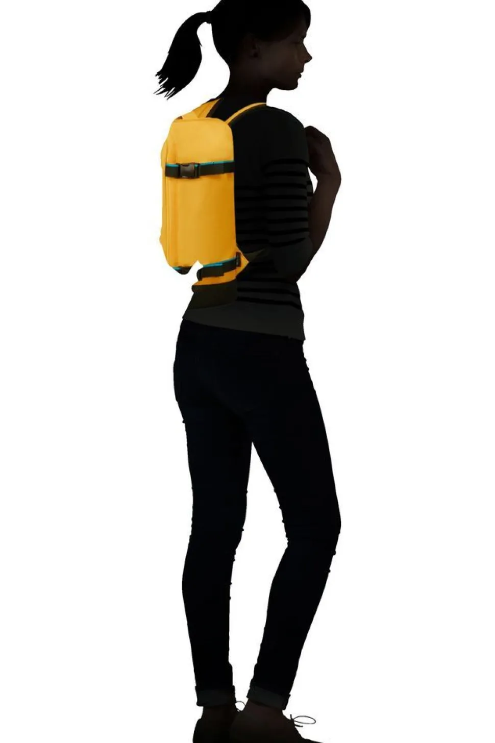 Zaino cabina Ryanair 40x20x25 American Tourister Take2Cabin S Giallo