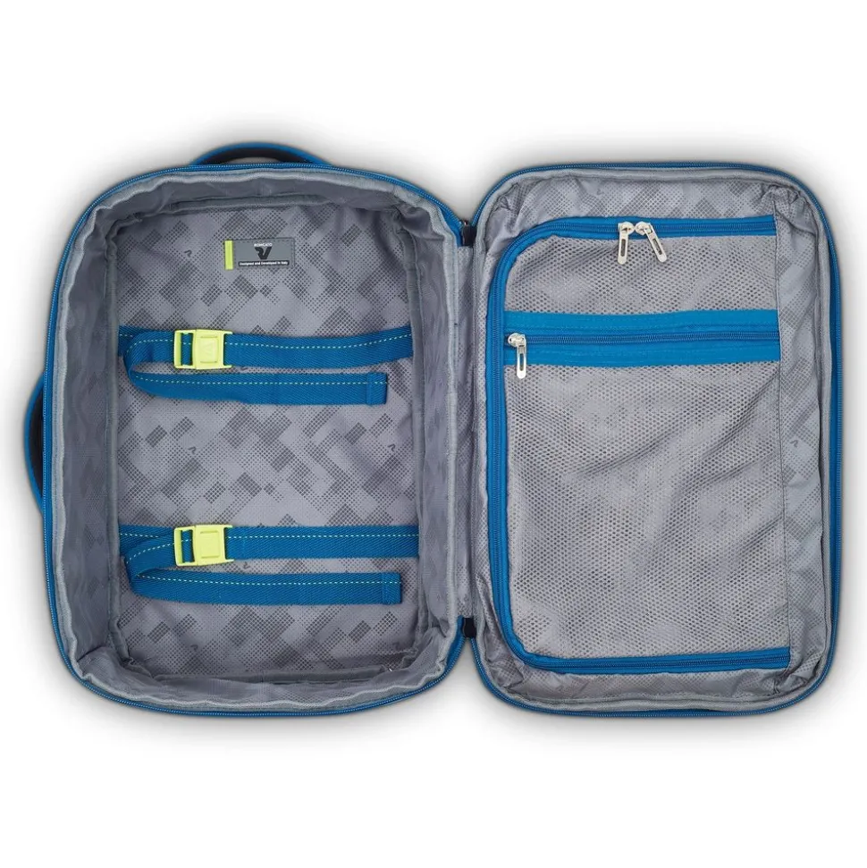 Zaino cabina Ryanair 40x20x25 Roncato Move 5354 Blu Laguna