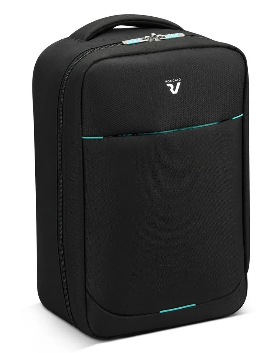 Zaino cabina Ryanair 40x20x25 Roncato Smile 2.0 4244 Nero