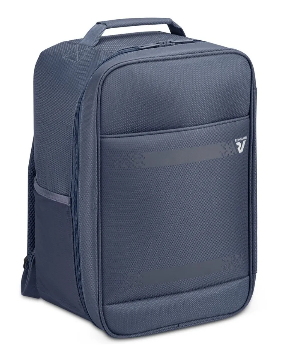 Zaino cabina Ryanair 40x20x25 Roncato Jazz 4.0 4644 Blu Notte