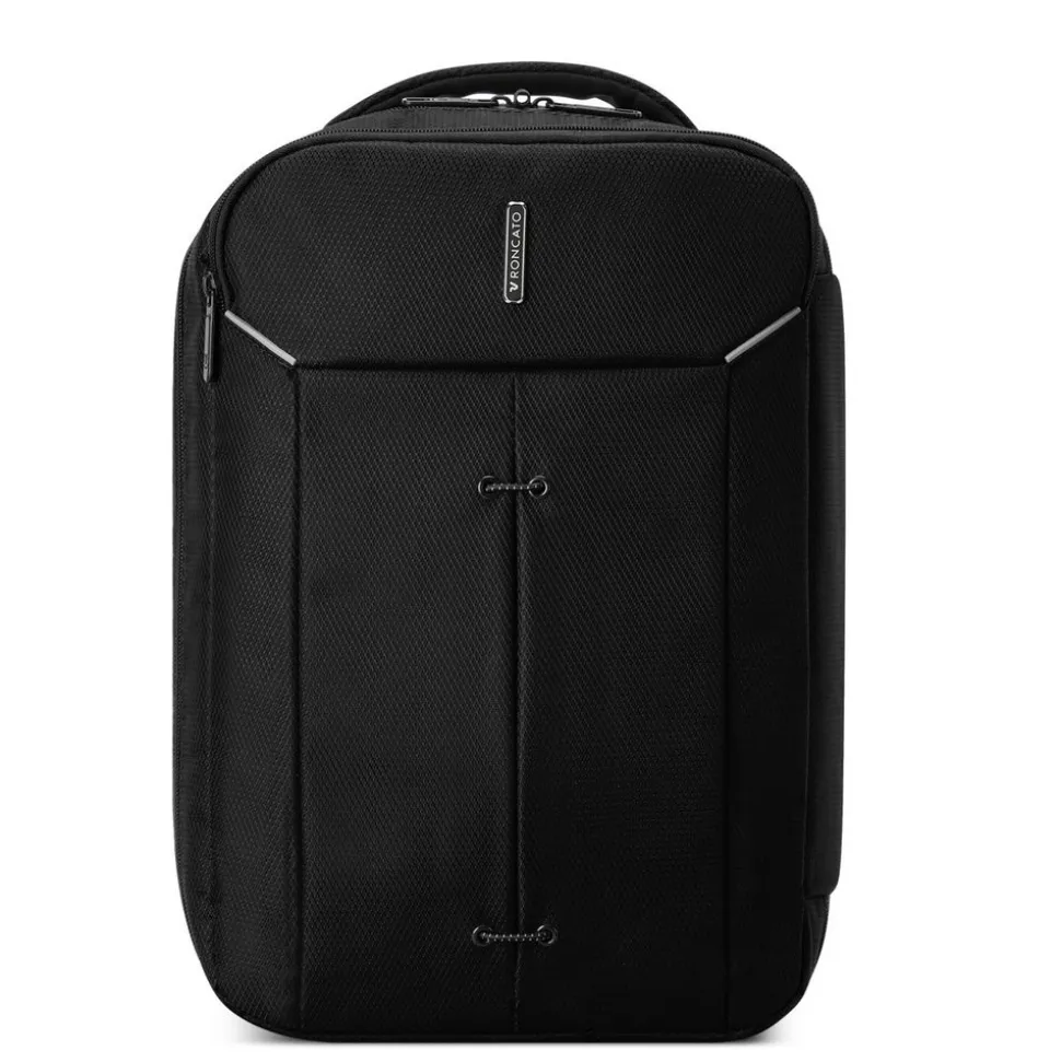 Zaino cabina Ryanair 40x20x25 Roncato Ironik 2.0 5336 Nero