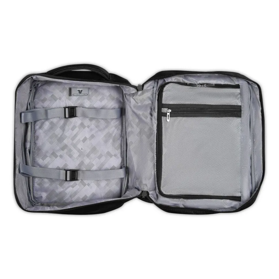 Zaino cabina Ryanair 40x20x25 Roncato Ironik 2.0 5336 Nero
