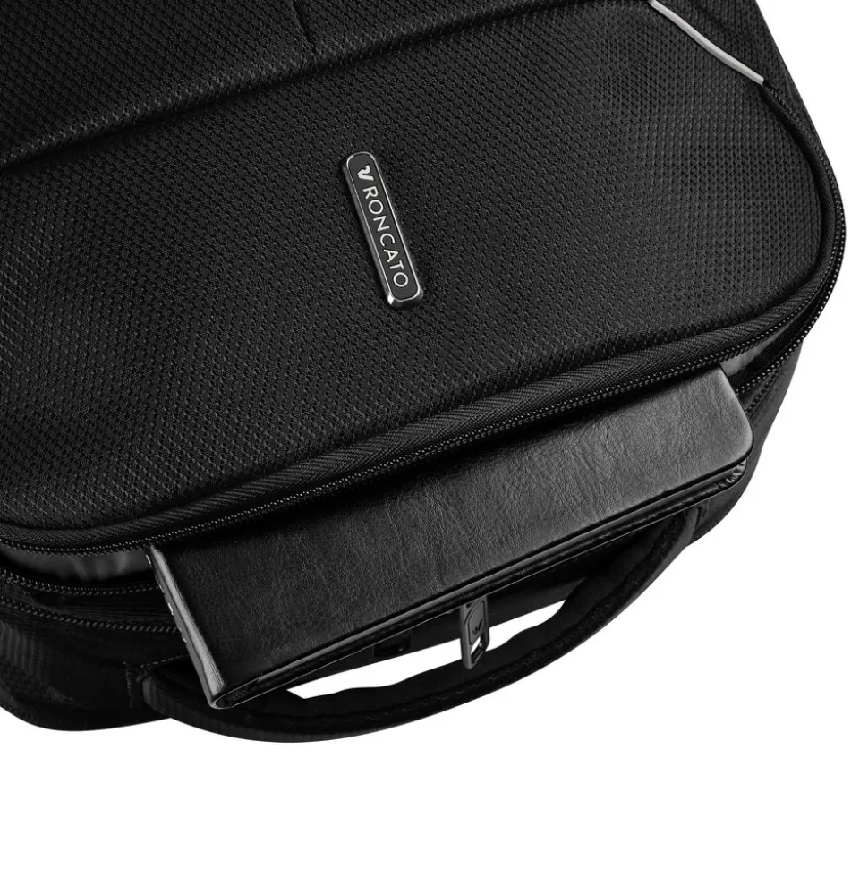 Zaino cabina Ryanair 40x20x25 Roncato Ironik 2.0 5336 Nero