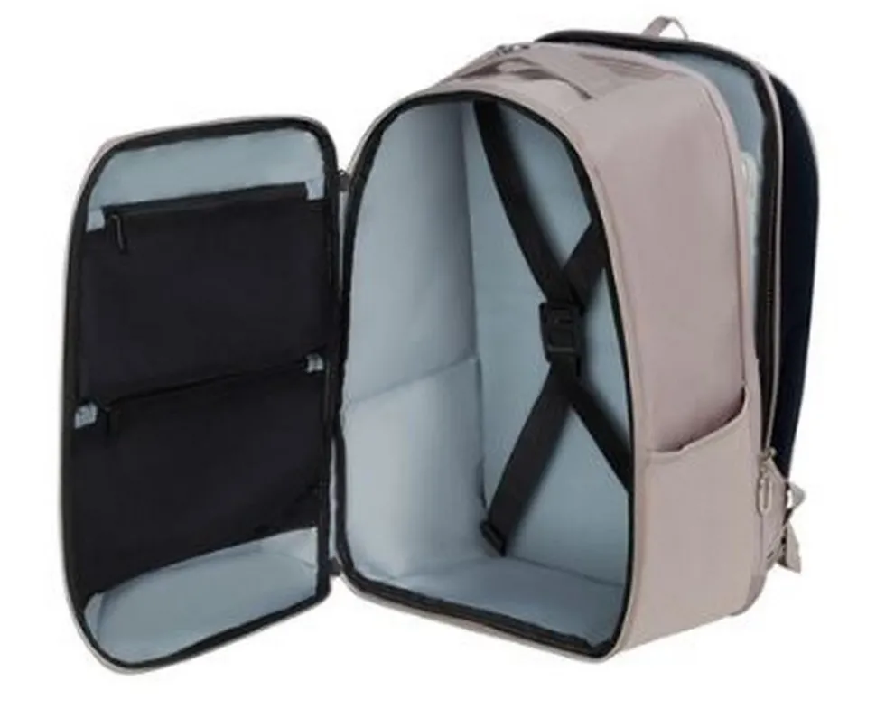 Zaino cabina Ryanair 40x20x25 Samsonite Guardit Classy Stone Grey