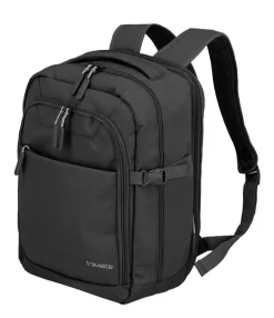 Zaino cabina Ryanair 40x20x25 Travelite Kick Off 6921 Nero