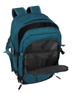 Zaino cabina Ryanair 40x20x25 Travelite Kick Off 6921 Petrolio