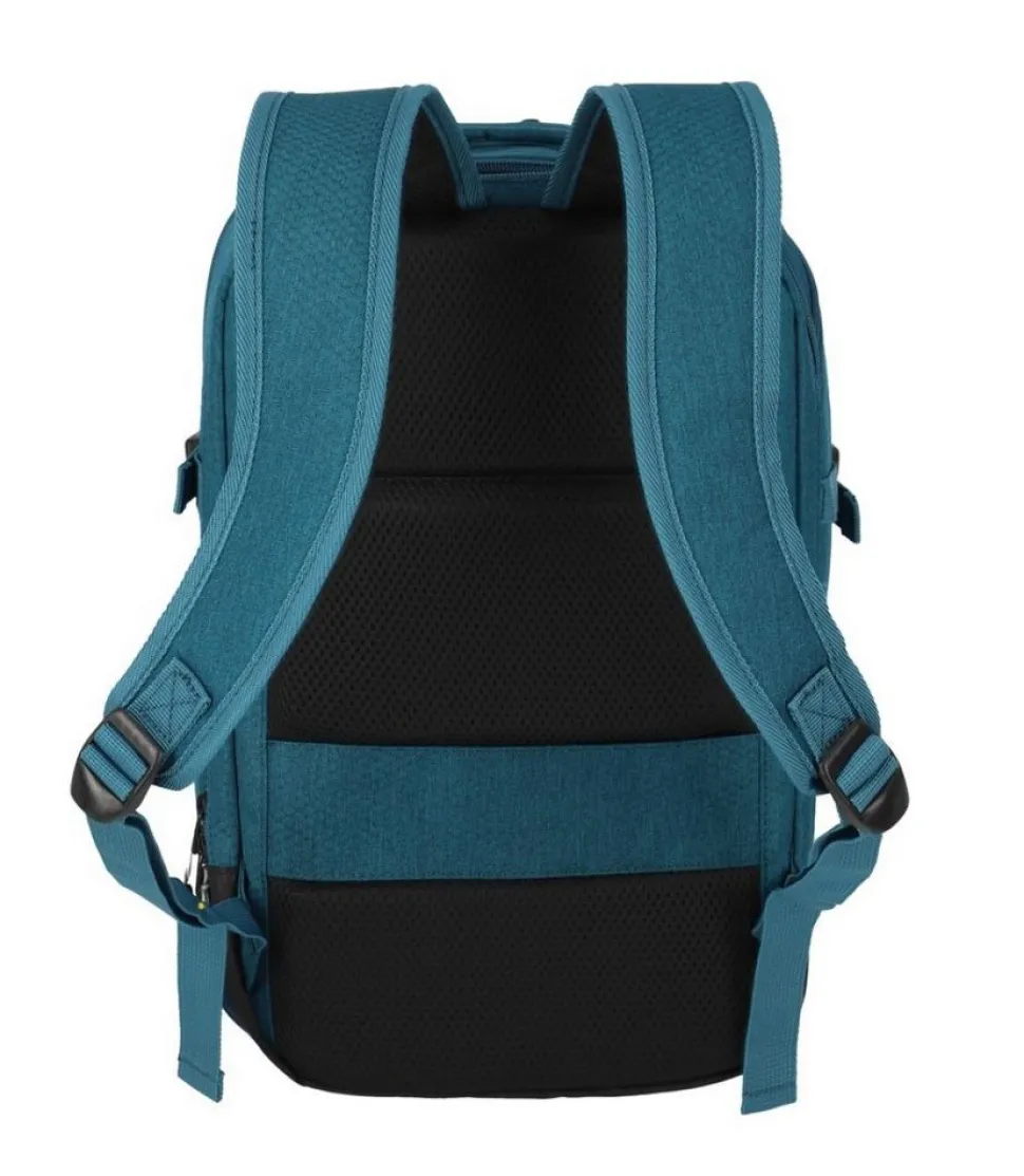 Zaino cabina Ryanair 40x20x25 Travelite Kick Off 6921 Petrolio