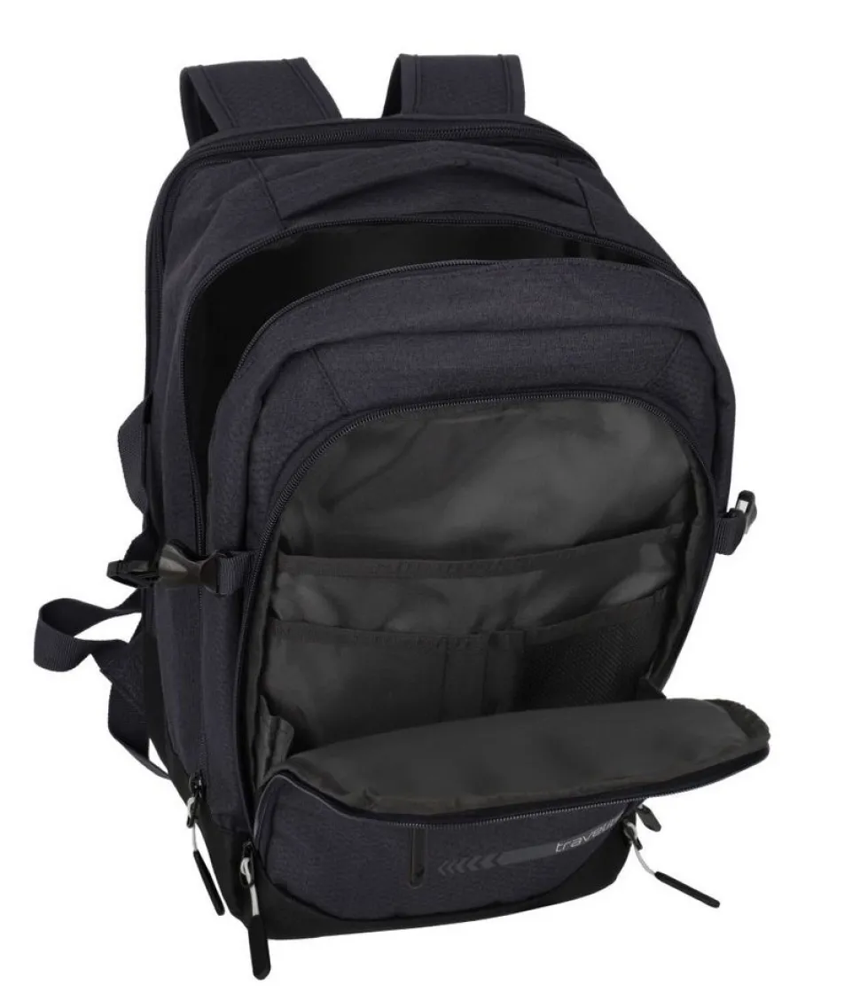 Zaino cabina Ryanair 40x20x25 Travelite Kick Off 6921 Antracite