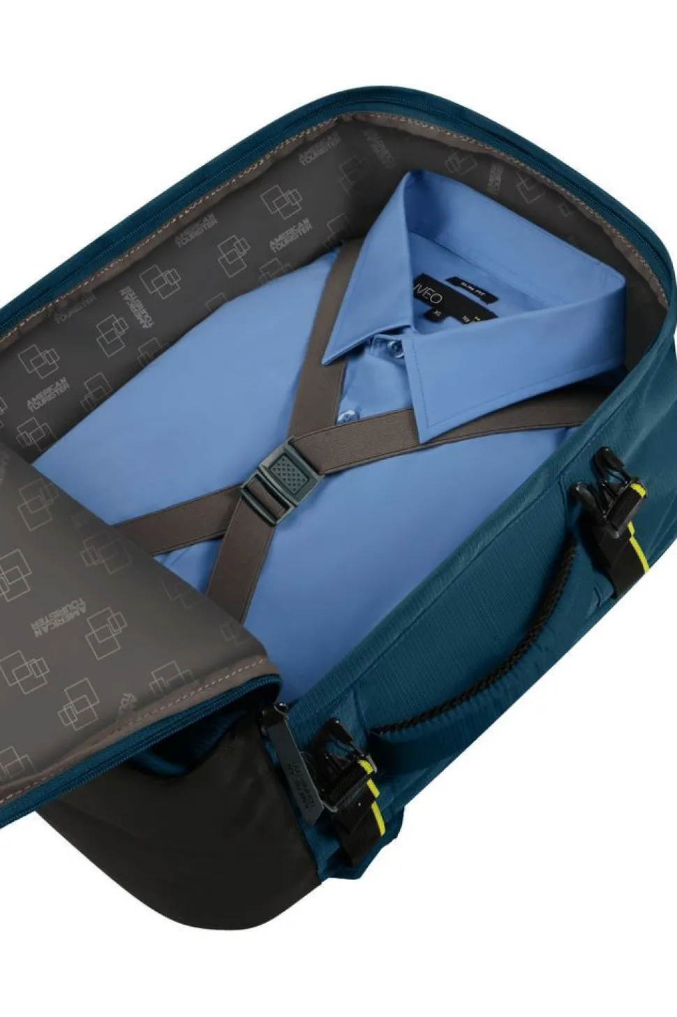 Zaino cabina 40x30x20 American Tourister Take2Cabin M/S Harbor Blue