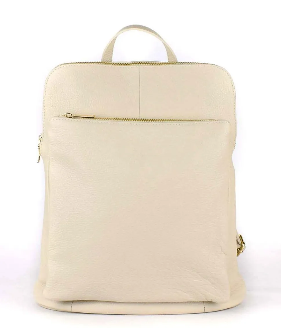 Zaino donna in pelle 001 Beige