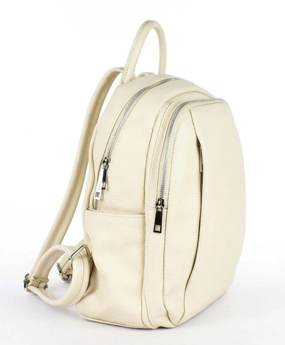 Zaino donna in pelle 20167 Beige