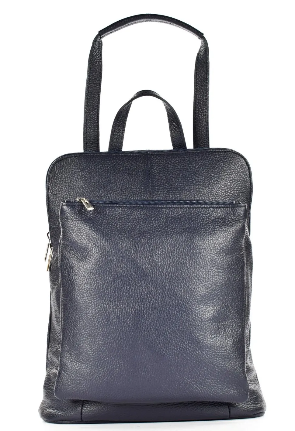 Zaino donna in pelle 001 Blu
