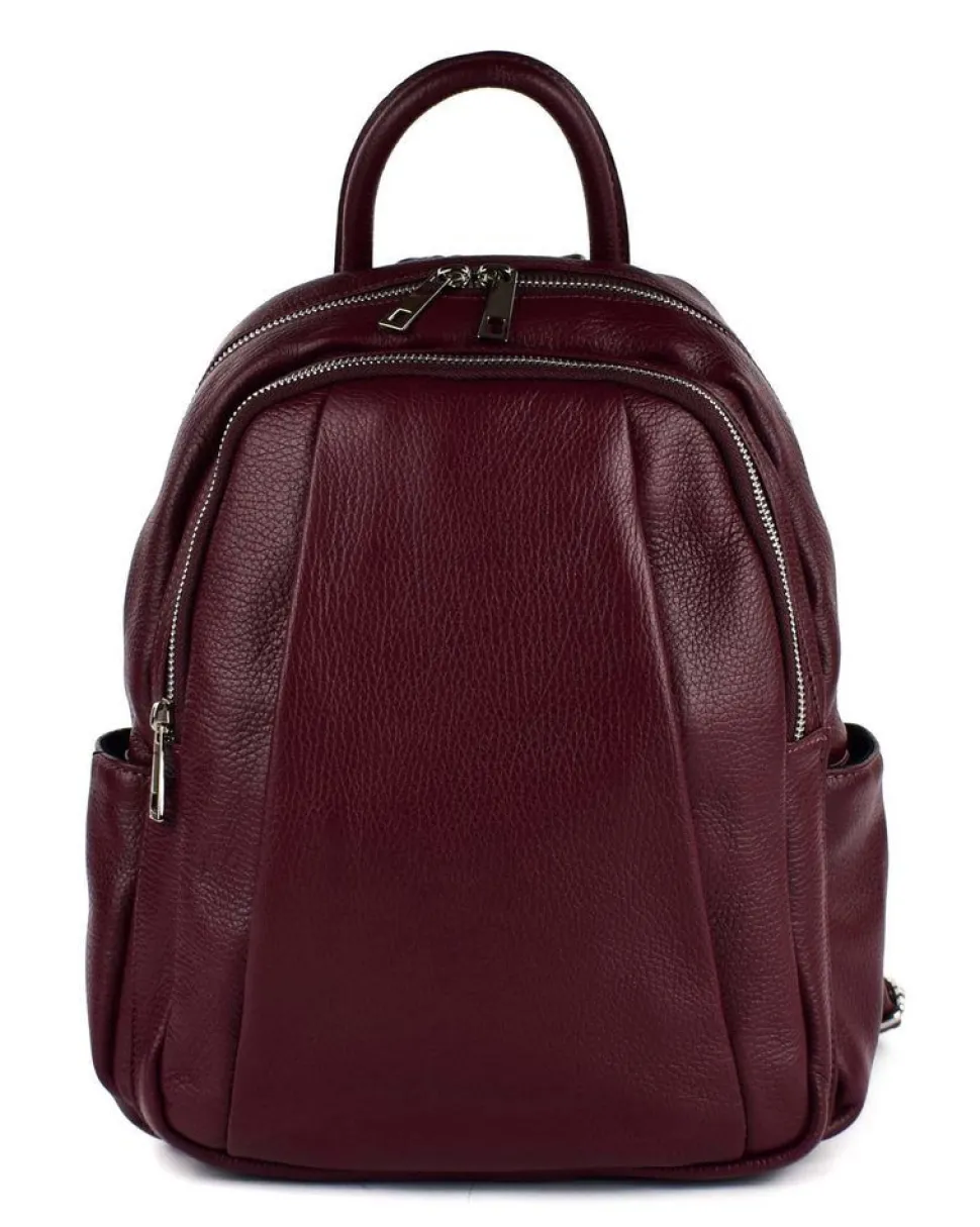 Zaino donna in pelle 20167 Bordeaux