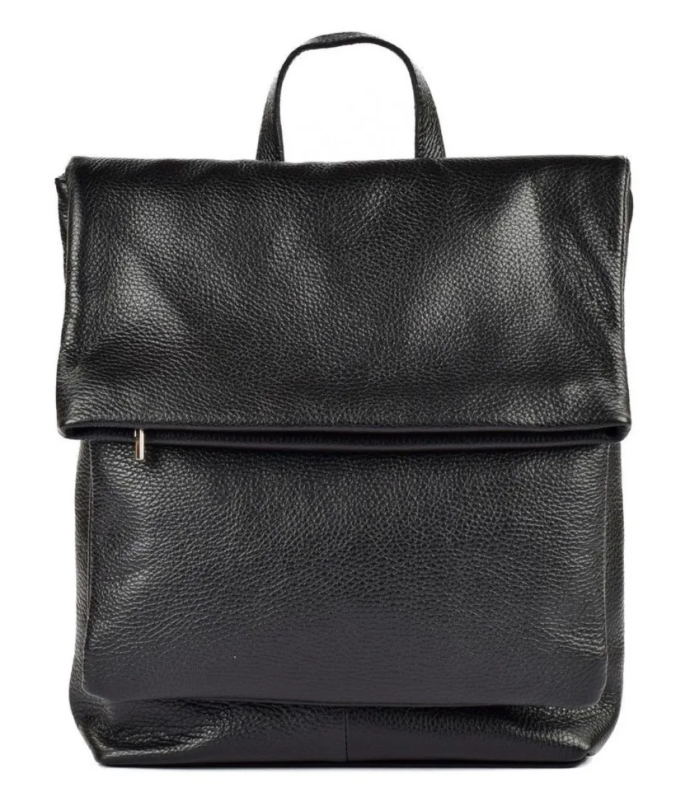 Zaino donna in pelle BP32 Nero