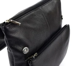 Zaino donna in pelle BP32 Nero
