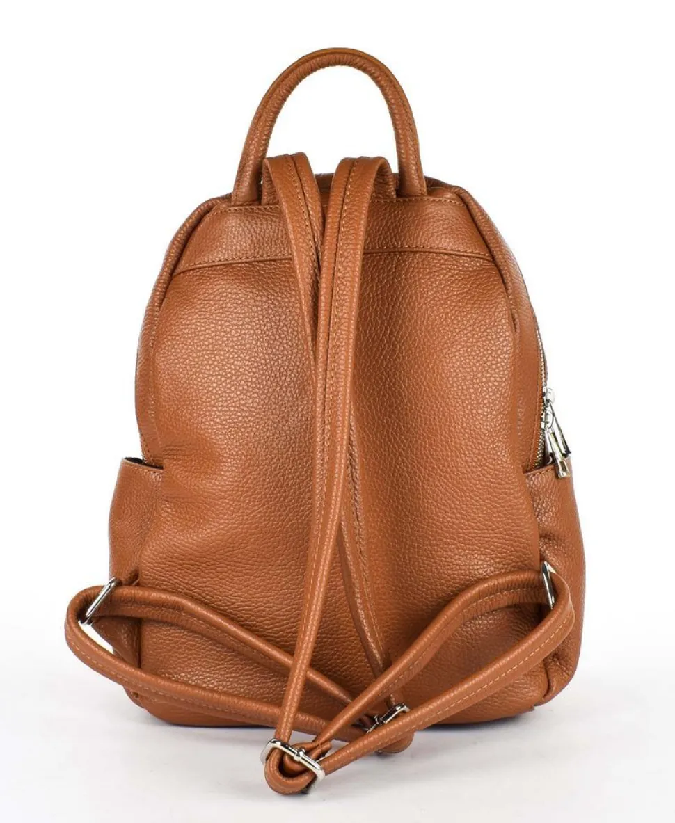Zaino donna in pelle 20167 Cuoio