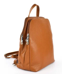 Zaino donna in pelle 20053 Cuoio