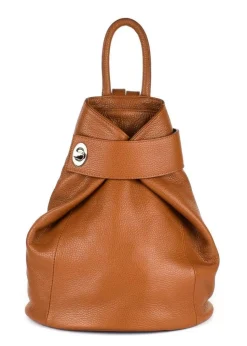 Zaino donna in pelle 20142 Cuoio