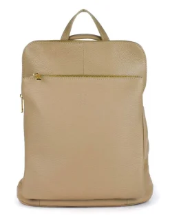 Zaino donna in pelle 001 Ecru