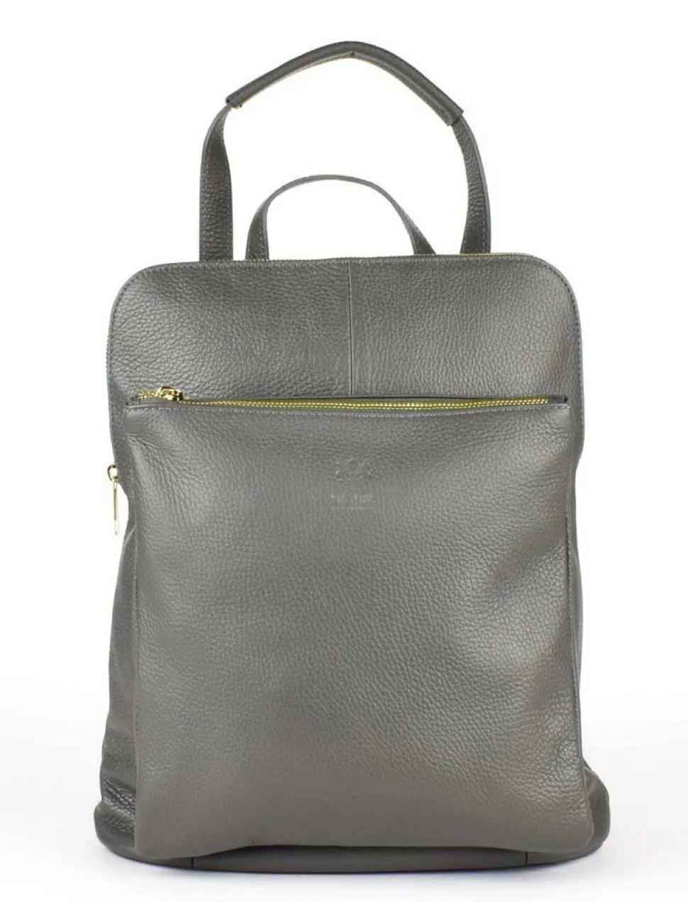 Zaino donna in pelle 001 Grigio