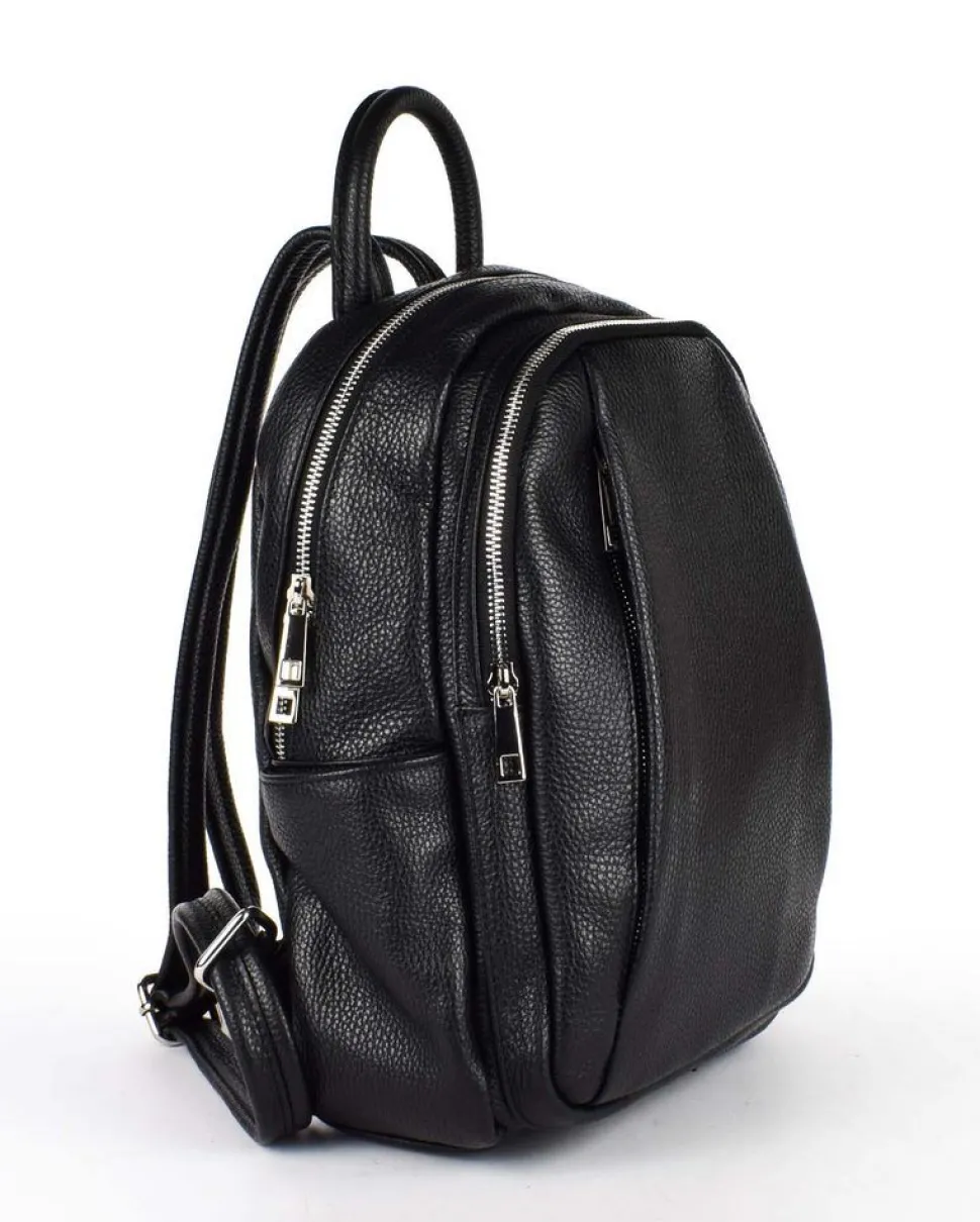 Zaino donna in pelle 20167 Nero