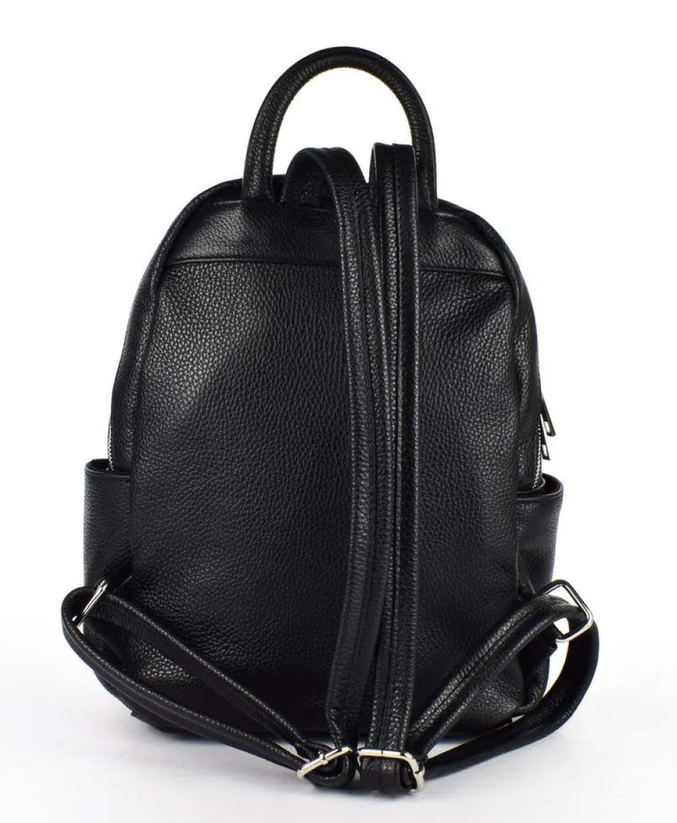 Zaino donna in pelle 20167 Nero