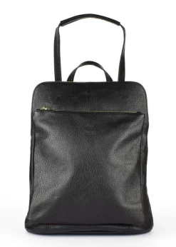 Zaino donna in pelle 001 Nero