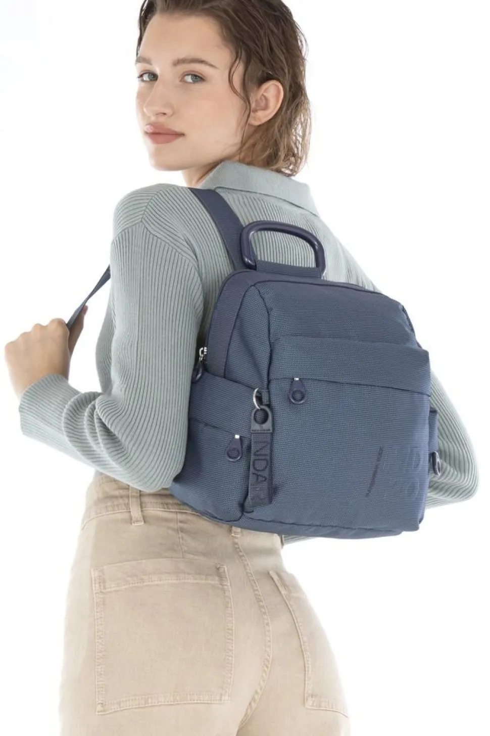 Zaino donna Mandarina Duck MD20 MTT1 Atlantic Sea