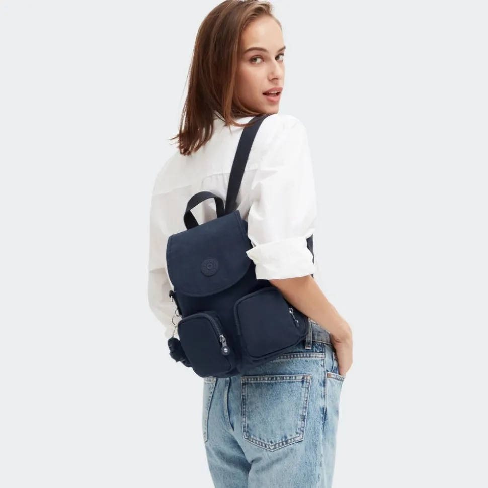 Zaino e tracolla Kipling FireFly UP Blue Bleu