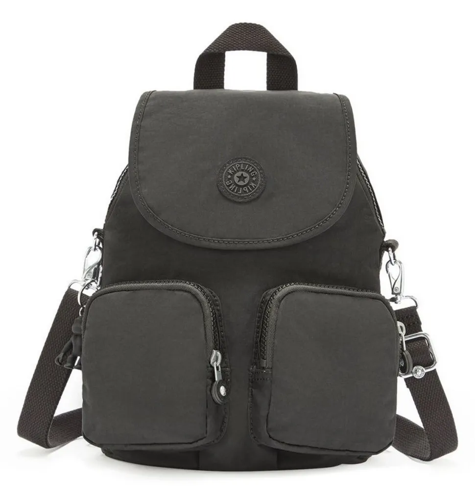 Zaino e tracolla Kipling FireFly UP Black Noir
