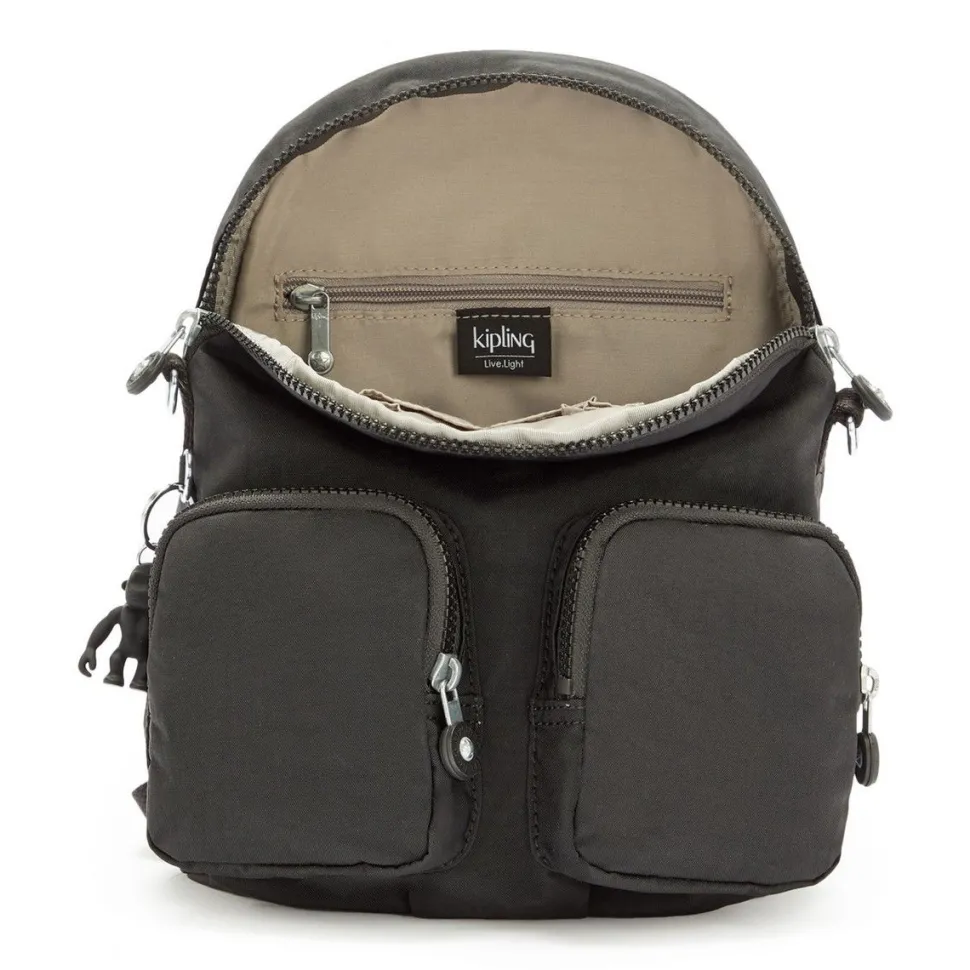Zaino e tracolla Kipling FireFly UP Black Noir