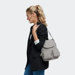 Zaino e tracolla Kipling FireFly UP Grey Gris