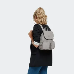 Zaino e tracolla Kipling FireFly UP Grey Gris