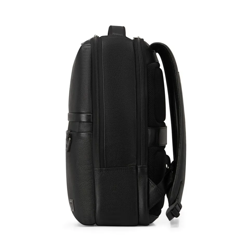 Zaino in pelle Roncato Trial DLX 1140 Nero