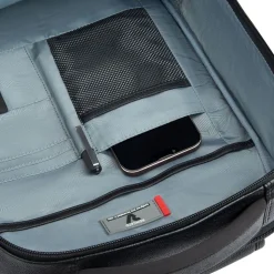 Zaino in pelle Roncato Trial DLX 1140 Nero