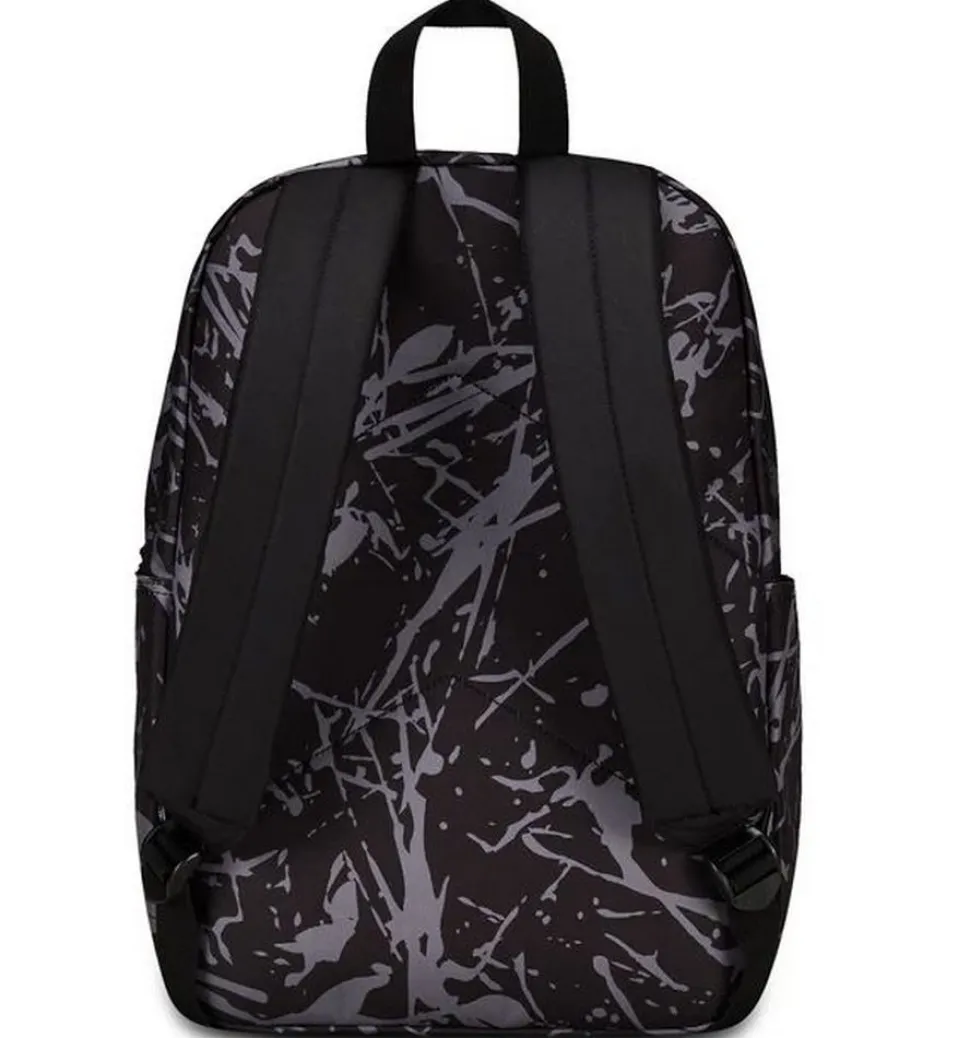 Zaino Invicta Carlson Plain Fantasy Black Dripping