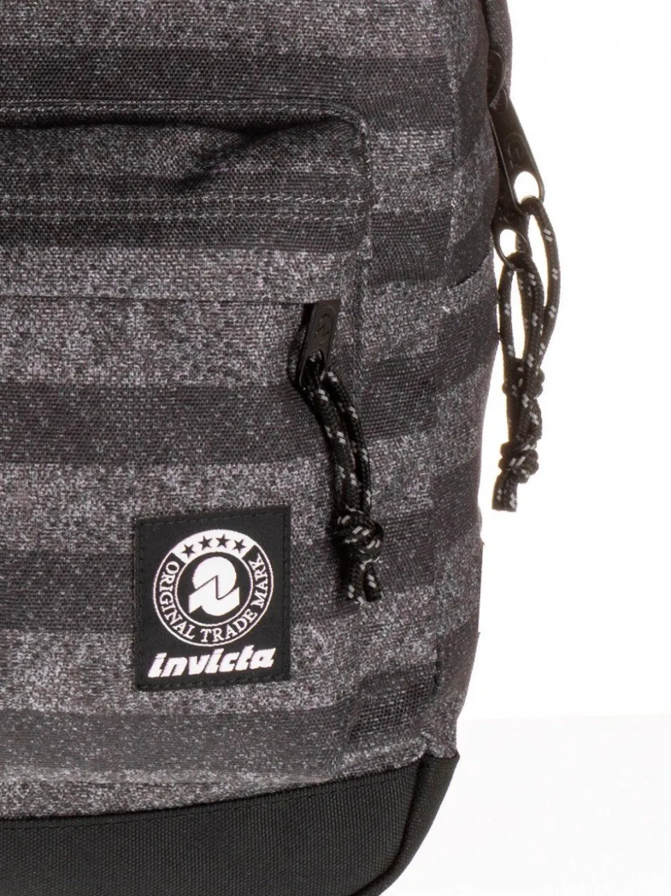 Zaino Invicta Carlson Stripes Texture Grigio FT6