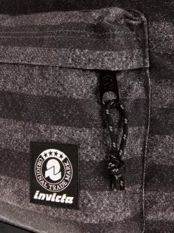 Zaino Invicta Carlson Stripes Texture Grigio FT6